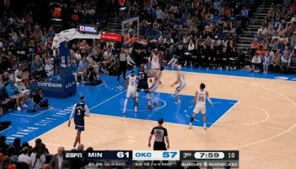 开云体育登录-无所不能！兰德尔封盖SGA&amp;进攻端予取予求两节半已经砍下26+5+5